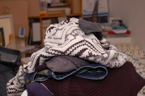 Still life 1: Pile of laundry